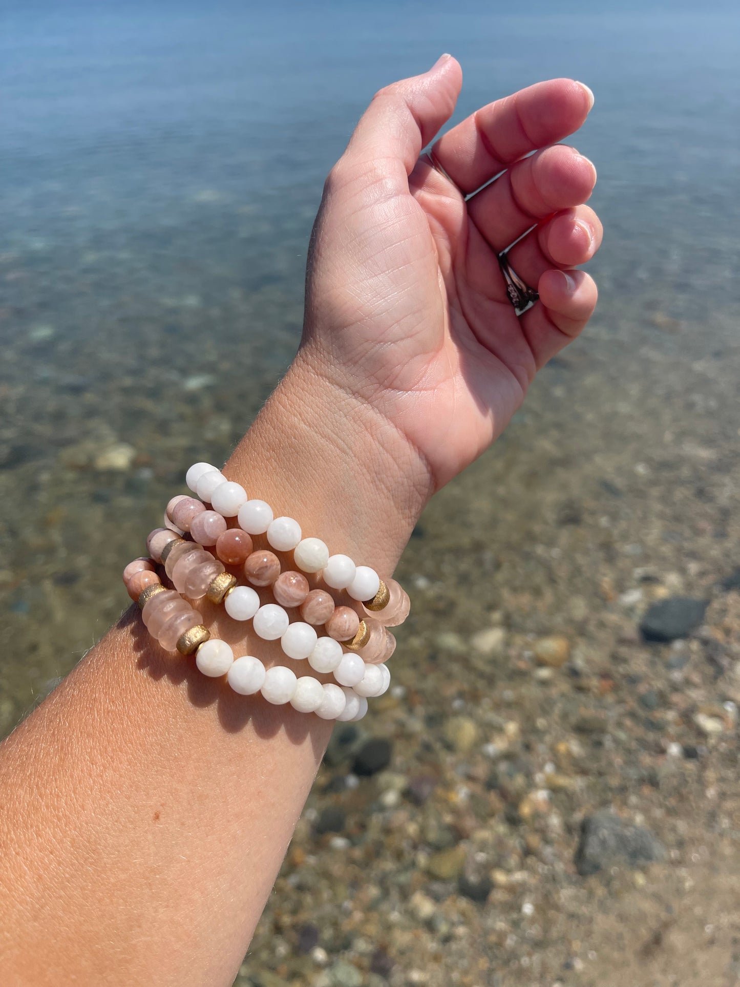 Single Stack Bracelet | Sandstone