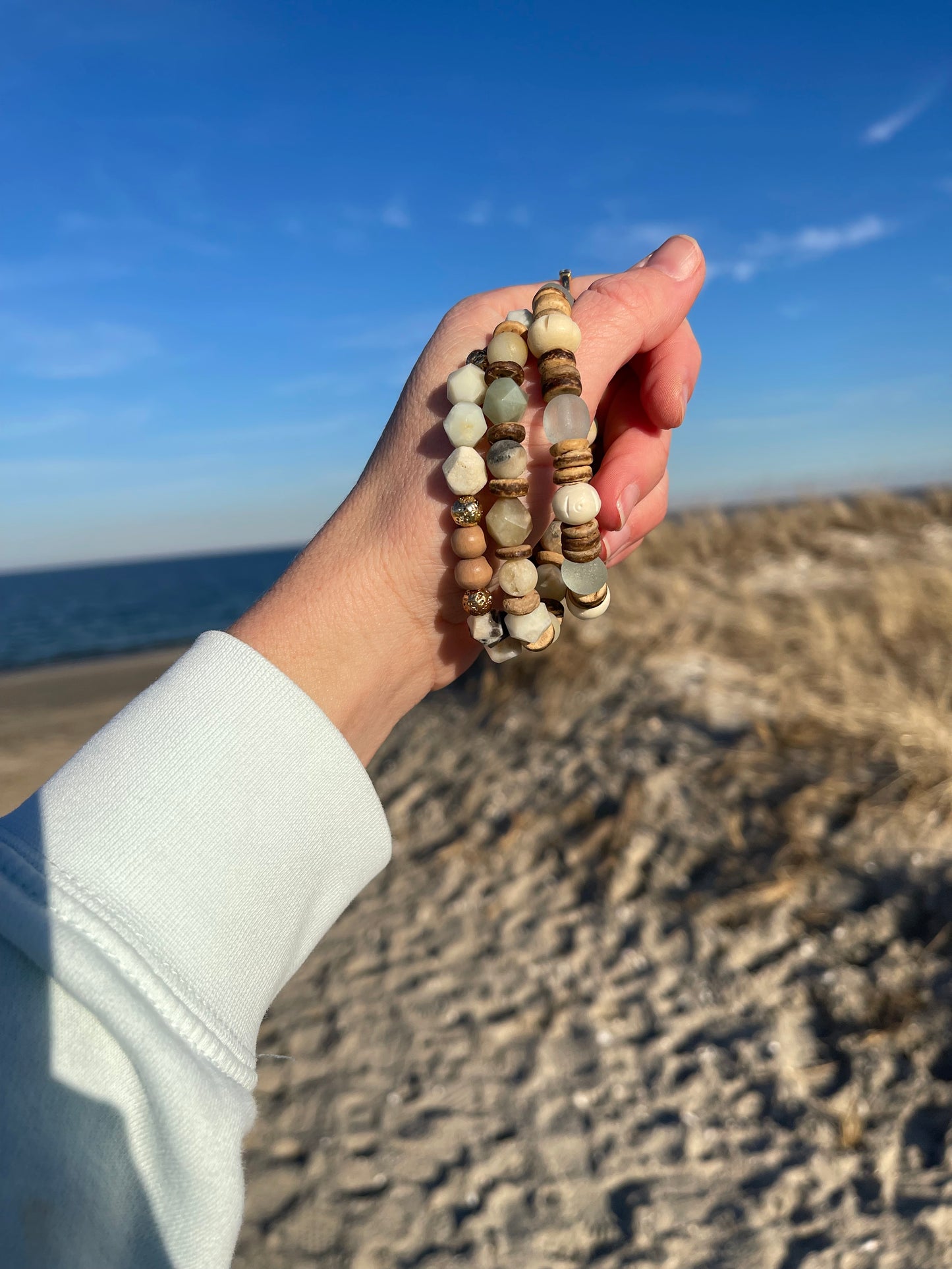 Single Stack Bracelet | Sand Dune