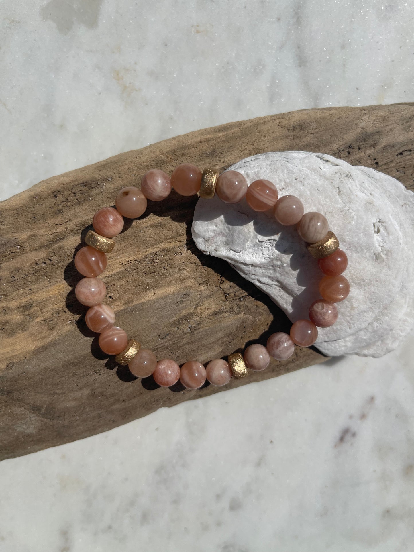 Single Stack Bracelet | Sandstone