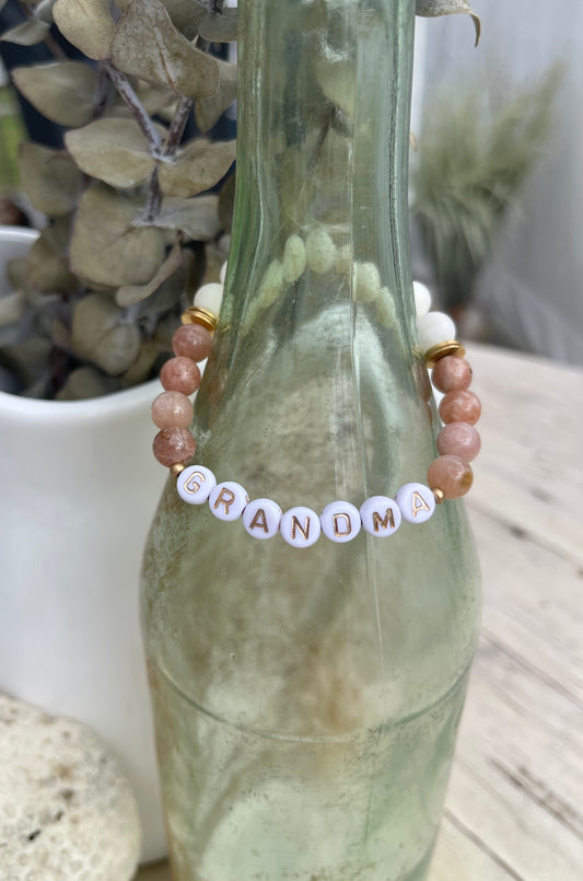 Sandstone | Custom Name Bracelet