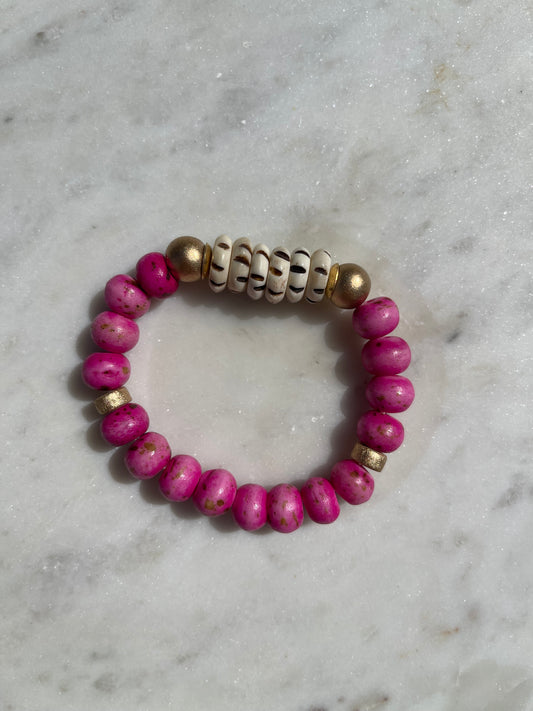 Single Stack Bracelet | Pink Coast Collection