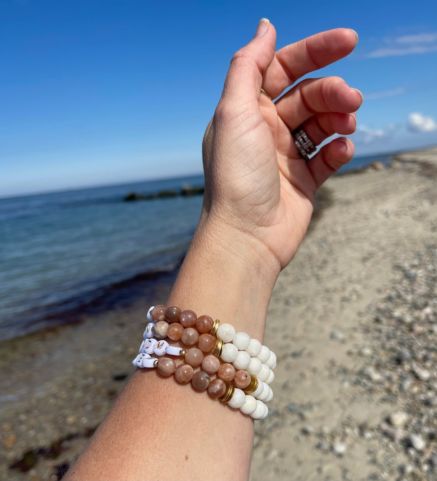 Sandstone | Custom Name Bracelet