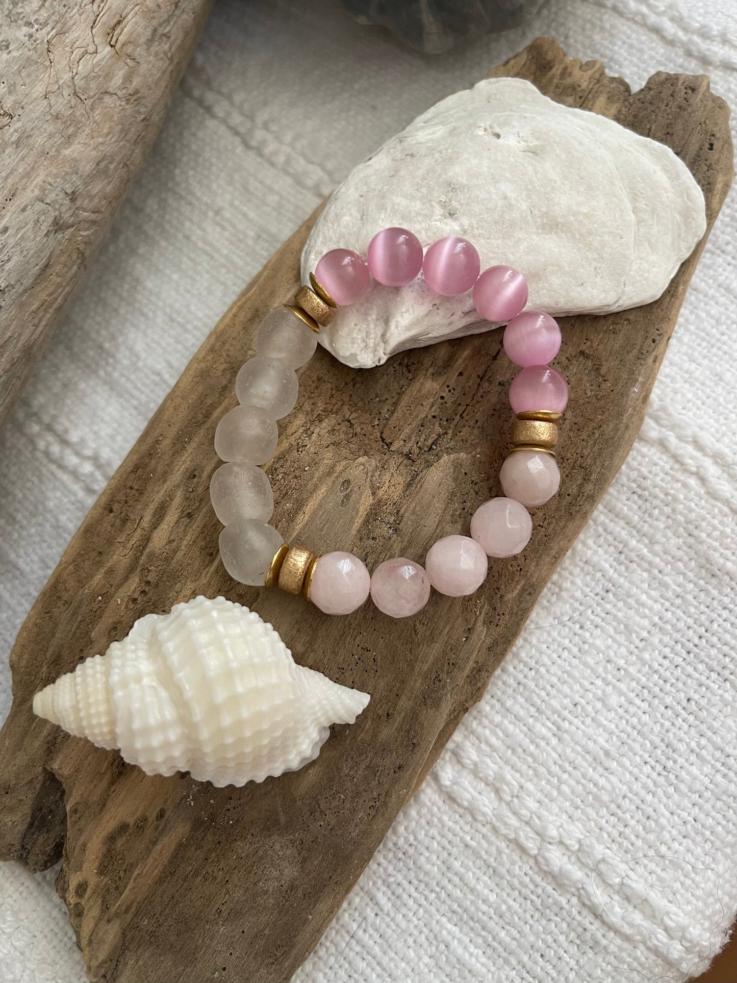 Single Stack Bracelet | Seaside Blush Collection