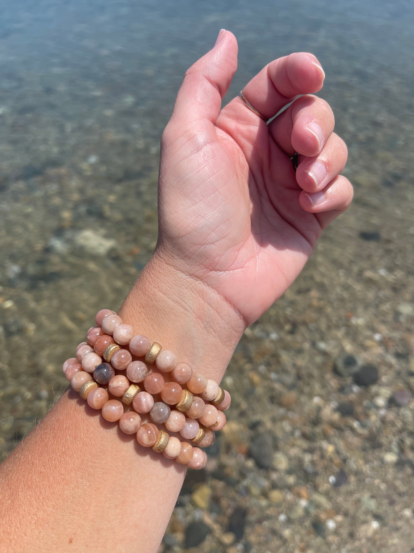 Single Stack Bracelet | Sandstone