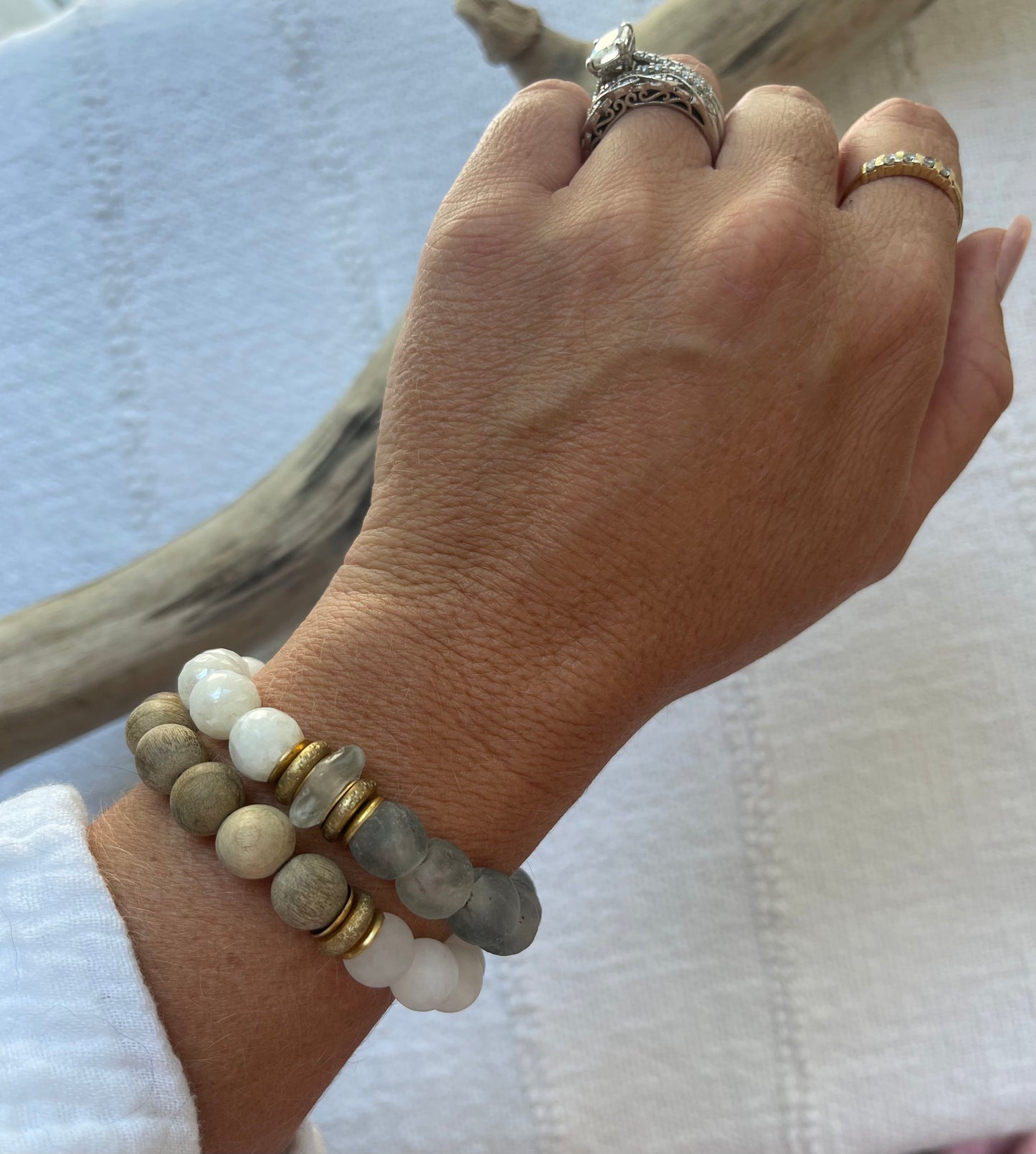 Single Stack Bracelet | Sea Mist